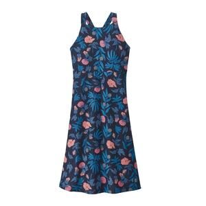 Patagonia Magnolia Spring Halter Dress Size L